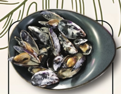 Mussels in Roquefort Sauce