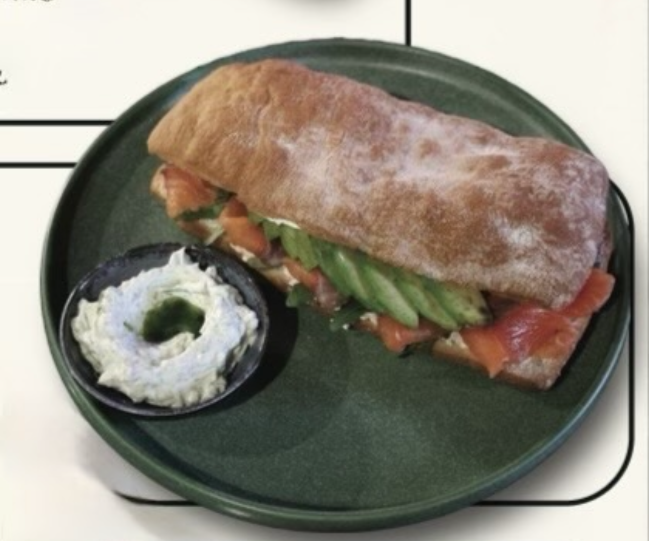 Ciabatta Salmon